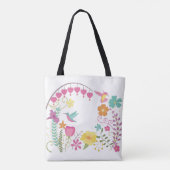 Hummingvogels Tote Bag (Achterkant)