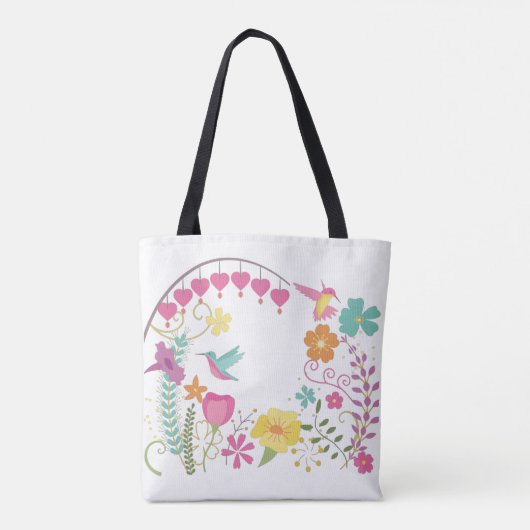 Hummingvogels Tote Bag (Achterkant)