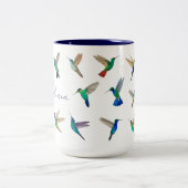 Hummingvogels Tweekleurige Koffiemok (Center)