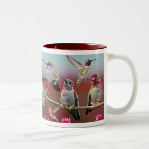 Hummingvogels Tweekleurige Koffiemok