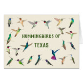 Hummingvogels uit Texas (Voorkant Horizontaal)