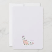 Hummingvogels Uitnodiging (Achterkant)