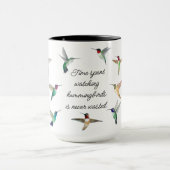 Hummingvogels van de Noord-Amerikaanse koffie-Mok Mok (Midden)