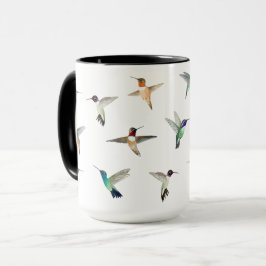 Hummingvogels van de Noord-Amerikaanse koffie-Mok Mok