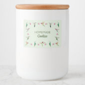 Hummingvogels Voedselcontainer Etiket (Voorkant)
