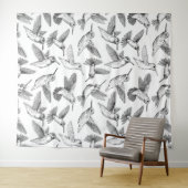 Hummingvogels Wandkleed (In Situ (horizontaal))