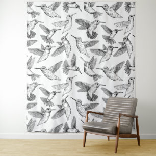 Hummingvogels Wandkleed