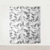 Hummingvogels Wandkleed (Voorkant)