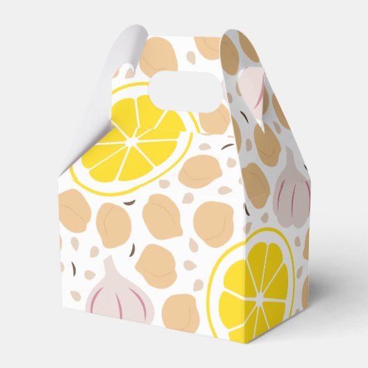 Hummus Favor Box Bedankdoosjes (Voorkant Zijde)