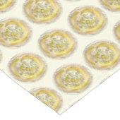 Hummus Houmous Chickpeas Mediterranean Food Dip Tafelkleed (Gekanteld)