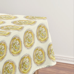 Hummus Houmous Chickpeas Mediterranean Food Dip Tafelkleed