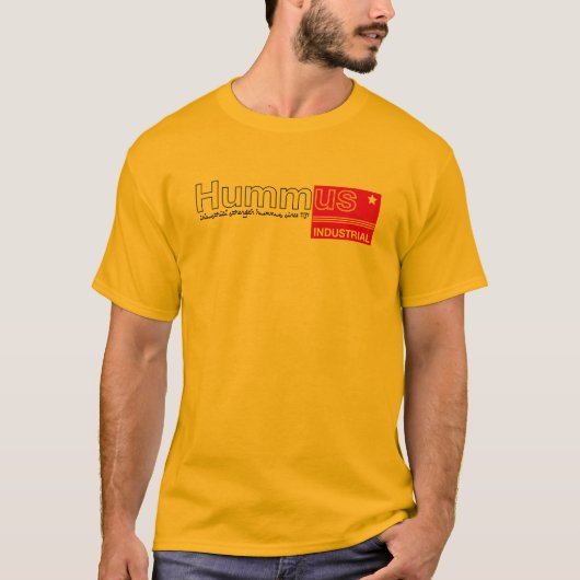 HUMMUS INDUSTRIAL T-SHIRT (Voorkant)