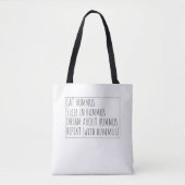 Hummus Lover's Canvas tas (Voorkant)