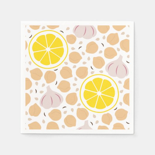 Hummus Napkins Servet (Voorkant)