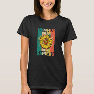 Hummus Sapiens Vegan Vegetariër Veganisme T-shirt