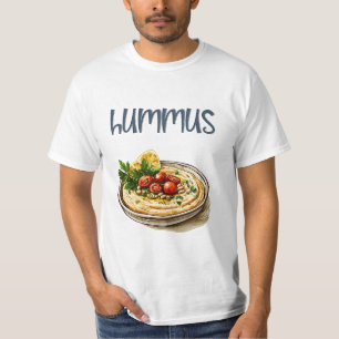 Hummus   Vegan romig, hartig avontuur T-shirt