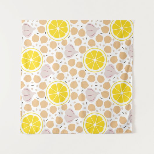 Hummus Wandkleed (Voorkant (horizontaal))