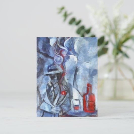 Humo de Tango Briefkaart (Staand voorkant)