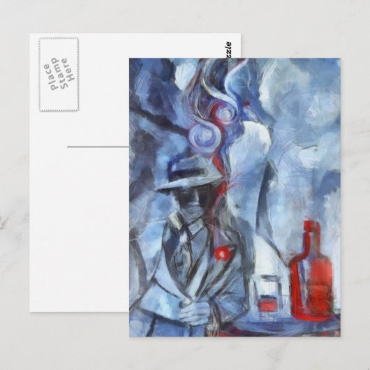 Humo de Tango Briefkaart (Voorkant / Achterkant)