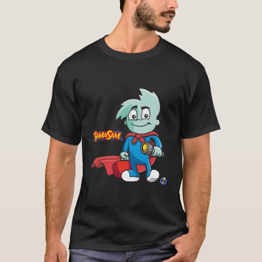 Humongous Entertaint Pajama Sam T-shirt (Voorkant)