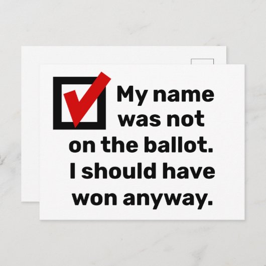 Humor 2024 briefkaart (Voorkant / Achterkant)