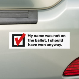 Humor 2024 bumpersticker