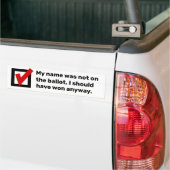 Humor 2024 bumpersticker (Op Truck)