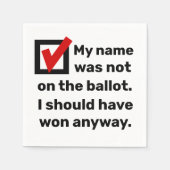 Humor 2024 servet (Voorkant)