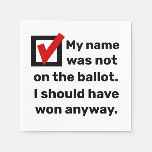 Humor 2024 servet (Voorkant)