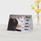 humor "50e BIRTHDAY" VOOR VRIEND OF GEZIN LID Kaart (Gele Bloem)