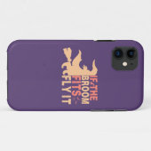 Humor Als de bezem past Vlieg het Halloween Case-Mate iPhone Case (Achterkant (horizontaal))