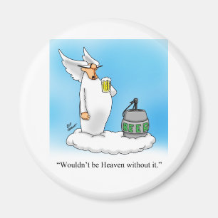 Humor Angel Cartoon Gift. Magneet