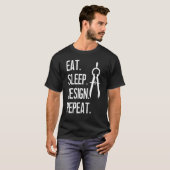 Humor architectuur Gezegden architectuur T-shirt (Voorkant volledig)