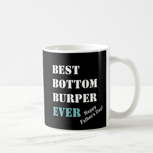 Humor | BESTE BOTTOM BURPER OOIT | VADERDAG Koffiemok (Rechts)