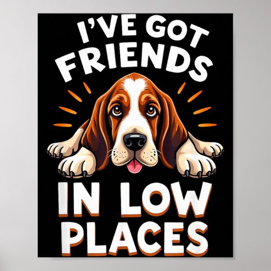 Humor Bet Hound Dog Halloween Poster (Voorkant)
