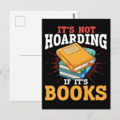 Humor Boeklezer Funny Bookworm Joke Briefkaart (Voorkant / Achterkant)
