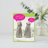 Humor briefkaart (Staand voorkant)