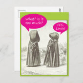 Humor briefkaart (Voorkant / Achterkant)