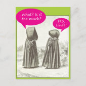 Humor briefkaart (Voorkant)