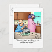 Humor Briefkaart "Spectickles" (Voorkant / Achterkant)