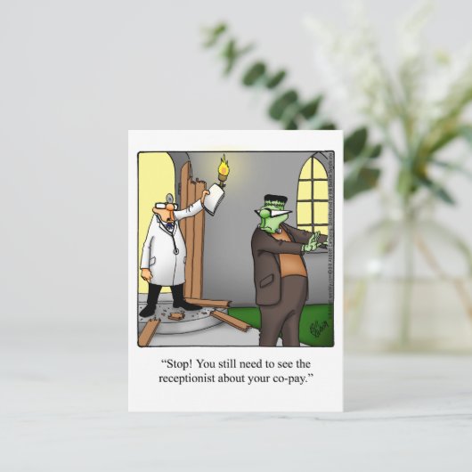 Humor Briefkaart "Spectickles" (Staand voorkant)