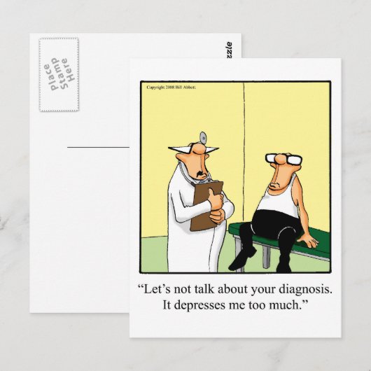 Humor Briefkaart "Spectickles" (Voorkant / Achterkant)