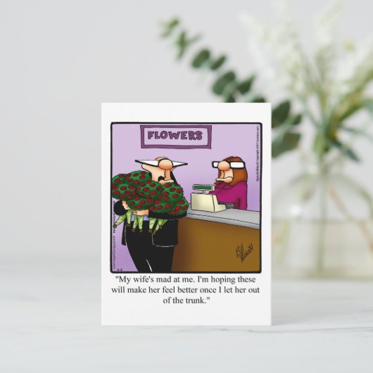 Humor Briefkaart "Spectickles" (Staand voorkant)