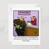 Humor Briefkaart "Spectickles" (Voorkant / Achterkant)