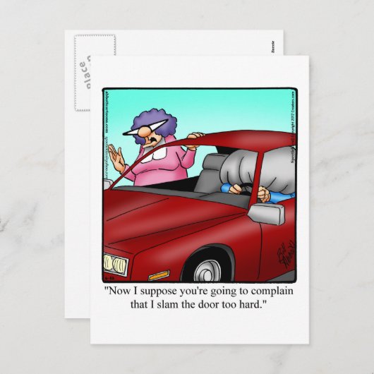 Humor Briefkaart "Spectickles" (Voorkant / Achterkant)