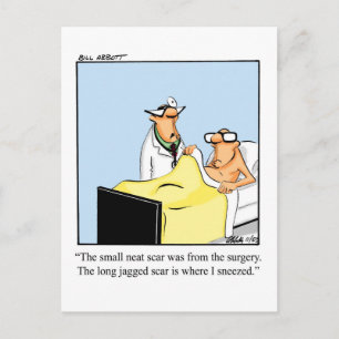 Humor Briefkaart "Spectickles"