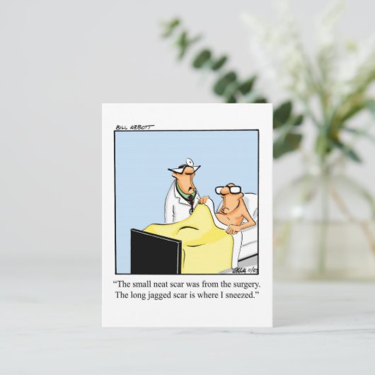 Humor Briefkaart "Spectickles" (Staand voorkant)