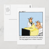 Humor Briefkaart "Spectickles" (Voorkant / Achterkant)