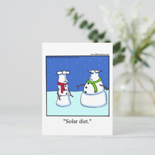 Humor Briefkaart stimuleren (Staand voorkant)