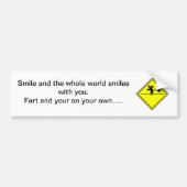 Humor Bumpersticker (Voorkant)